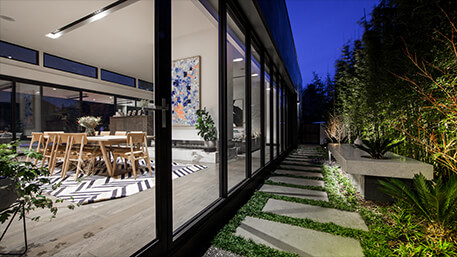 Private courtyard